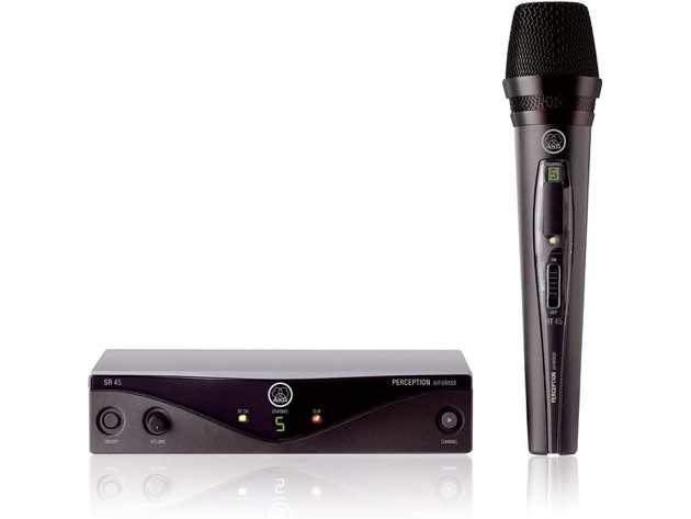 AKG 3251H00010 Pro Audio Wireless Microphone System - 1 x SR45 Receiver