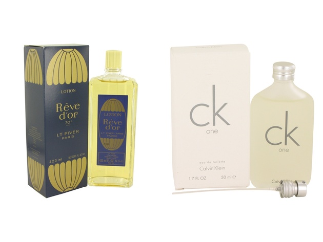 Gift set  Reve D'or by Piver Cologne Splash 14.25 oz And a bottle of CK ONE Eau De Toilette Pour/Spray (Unisex) 1.7 oz