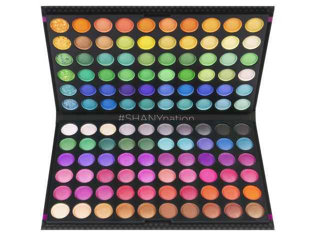 SHANY 120 Colors Eye shadow Palette, Bold and Bright Collection, Vivid Colors