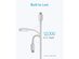 2-Pack Anker New Nylon USB-C to USB-C Cable (Silver/6ft)