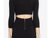 Rachel Roy Women's Back-Cutout Sweater Dress Black Size Large