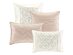 Madison Park Essentials 24 Piece Room in a Bag Comforter Set Queen Blush