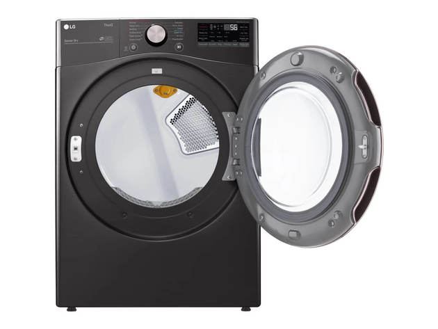 LG DLEX4000B 7.4 cu. ft. Ultra Large Capacity Smart wi-fi Enabled Front Load Electric Dryer with TurboSteam&#0153; and