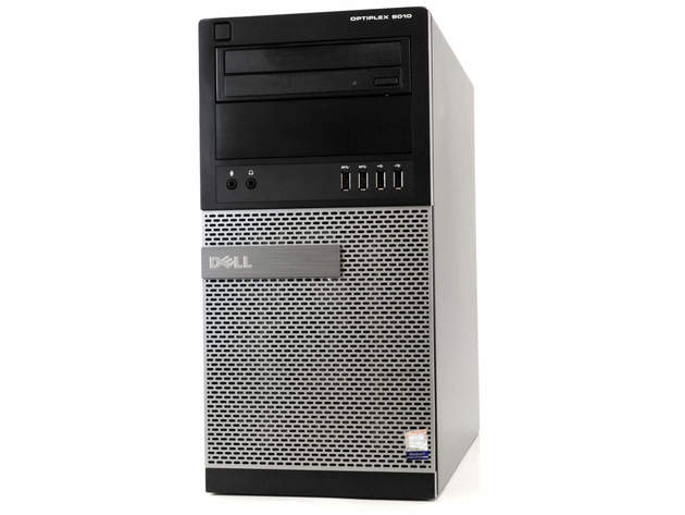 Dell Optiplex 9010 Tower Computer PC, 3.40 GHz Intel i7 Quad Core, 4GB DDR3 RAM, 500GB SATA Hard Drive, Windows 10 Home 64 bit (Renewed)