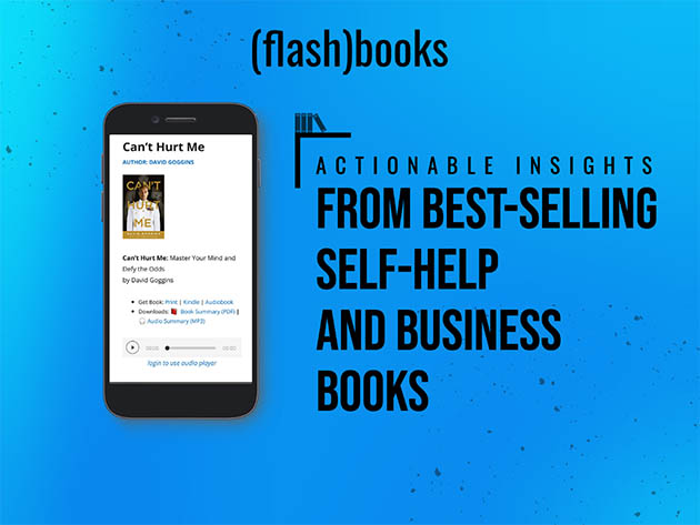 FlashBooks Business Book Summaries: Lifetime Subscription