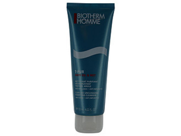 Biotherm by BIOTHERM Homme T-Pur Anti Oil & Wet Clay-Like Unclogging Purifying Cleanser--125ml/4.22oz For MEN