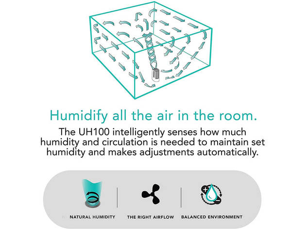 Vornado UH100 Ultrasonic Cool Mist Humidifier