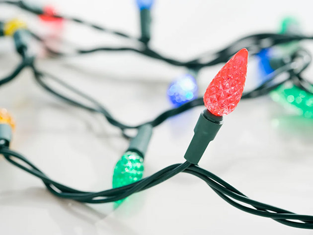 LED Light-Up Christmas Charging Cable (Lightning/2-Pack) 