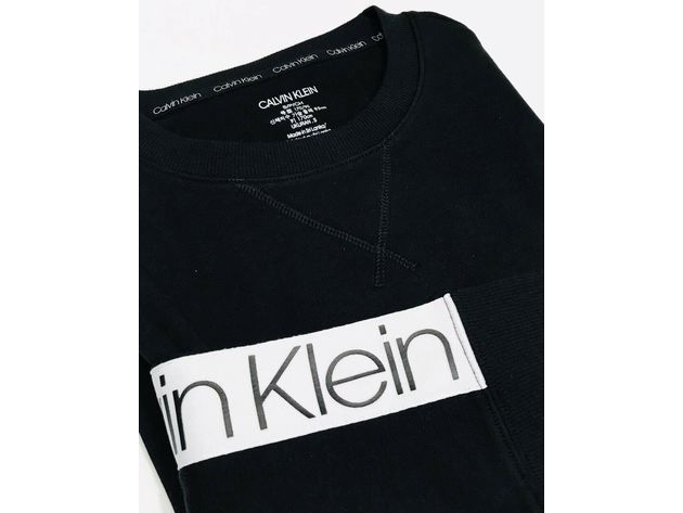 Calvin Klein Jeans Men's Monogram Sweatshirt Charcoal Size X-Large