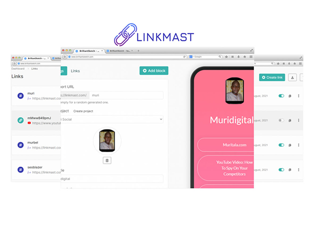 Linkmast Multiple Bio Link Creator: Lifetime Subscription