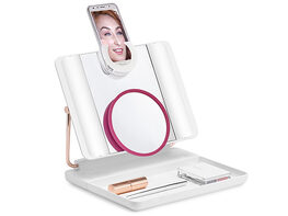 Spotlite HD Ultra Bright True Daylight 4-in-1 Rechargeable Makeup Mirror with 10x Magnification