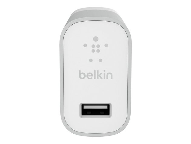 Belkin MIXIT Metallic USB Home and Wall Adapter - Gray