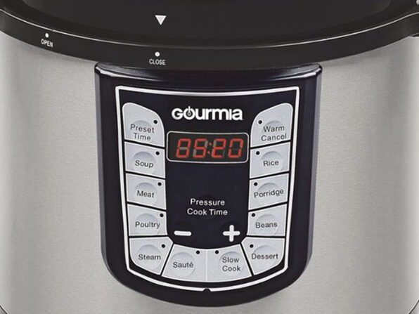 Multi Function Pressure Cookers, Gourmia GPC1000 Electric Digital  Multipurpose Pressure Cooker, 13 Cooking Modes, 10 Quart Stainless Steel,  with Steam Rack, 1400 Watts