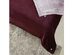 Zakary Flannel Reversible Heathered Sherpa Throw Blanket 60" x 80" / Purple