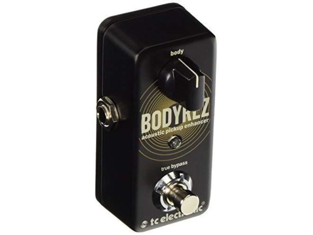TC Electronic  Body-Rez Acoustic Guitar Pedal with Studio-Quality Tone - Black (Used, Damaged Retail Box)