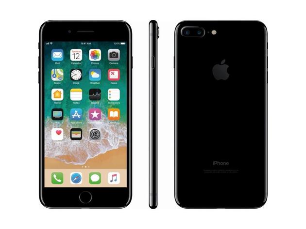 Apple iPhone 7 Plus Unlocked Jet Black/32GB/Grade B (Refurbished)
