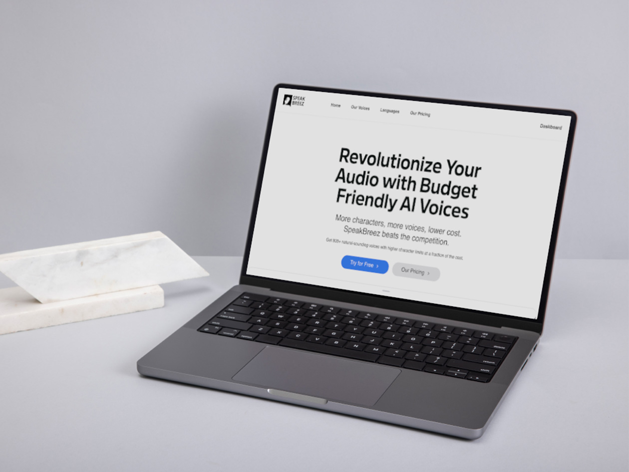 SpeakBreez AI Voiceover Generator: Lifetime Subscription (Ultimate Plan)