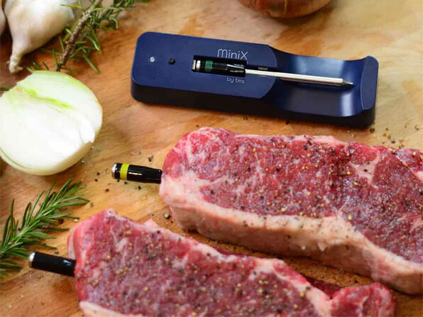  MeatStick MiniX Set, Wireless Meat Thermometer with Bluetooth, 260ft Range