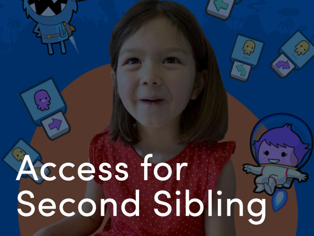 codeSpark Academy: 3-Month Access for Second Sibling