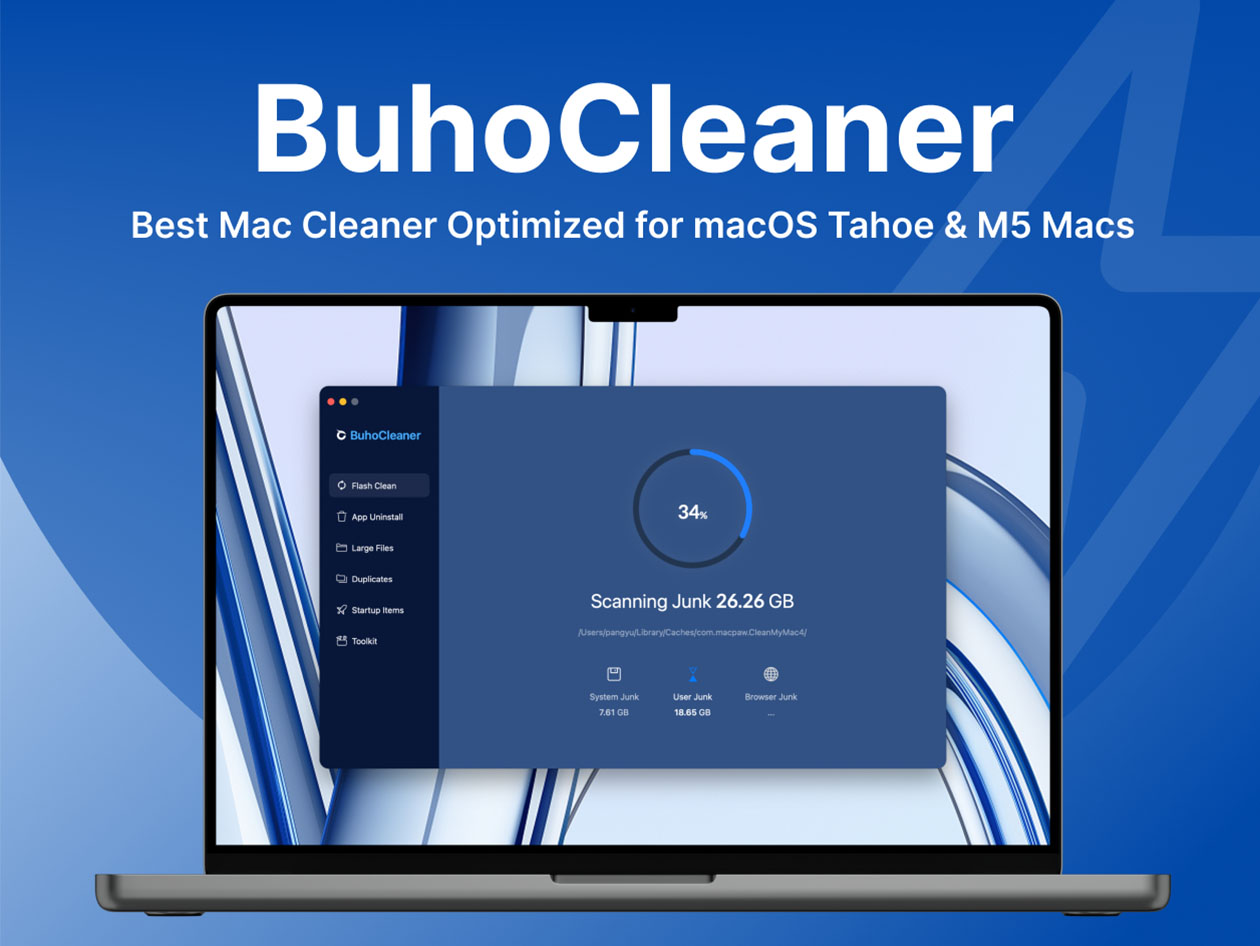 BuhoCleaner for Mac: Family Plan (Lifetime Subscription)