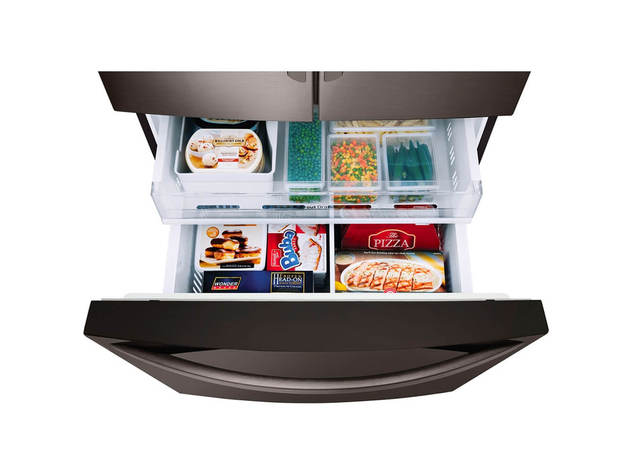LG LFXS28968D 28 Cu. Ft. Black Stainless Smart French Door Refrigerator