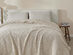 Vintage Cotton Waffle Blanket (Queen/Stone)