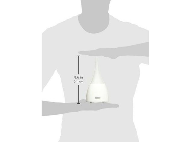 ZAQ Allay White LiteMist Air Aromatherapy Essential Oil Diffuser - 80ml