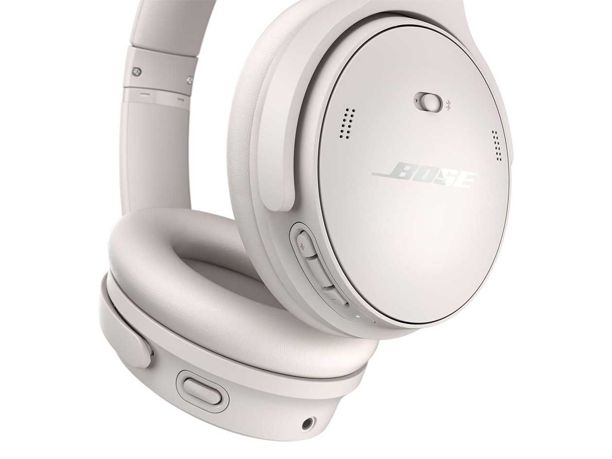 Bose QuietComfort Noise Cancelling Headphones White Smoke (Open Box)