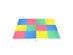 Costway 12PCS Kid’s Puzzle Exercise Play Mat w/EVA Foam Interlocking Tiles (25''x25'') - RED, YELLOW, GREEN, BLUE
