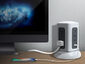 One Power 6 Outlet 4 USB Power Tower Protector