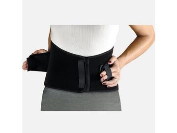 Lei Back Brace Regular Size Supportive Black Back Brace