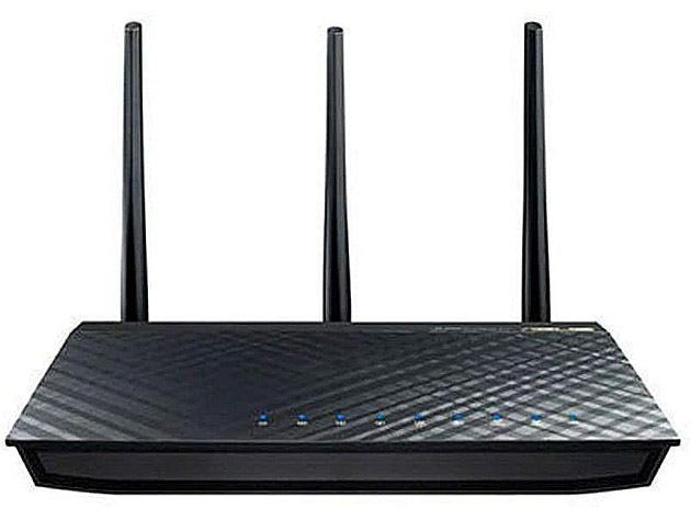 ASUS RT-AC66R 802.11ac Dual-Band Wireless Gigabit Router (Refurbished)