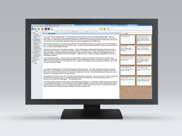 Scrivener 1.8.6 for PC