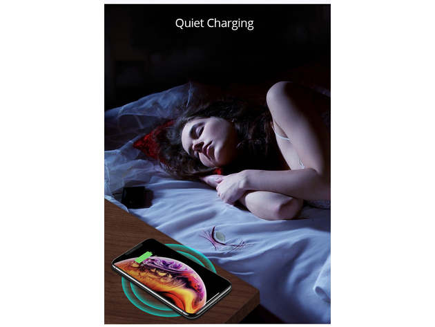 10W Hidden Under Desk Wireless Charger 