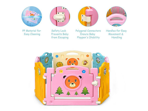 Surreal bear infant hot sale & baby playpen