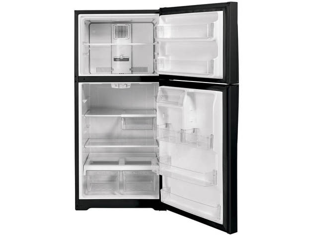 GE GTS19KGNRBB 19.2 cu. ft. Top Freezer Refrigerator in Black