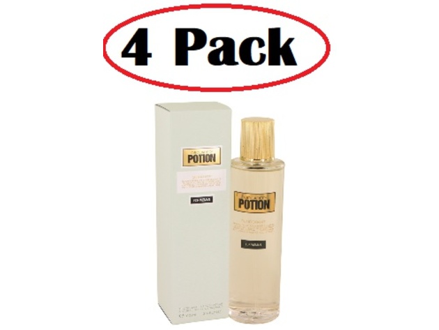 4 Pack of Potion Dsquared2 by Dsquared2 Deodorant Spray 3.4 oz