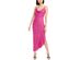 Bar III Women's Leopard Print Midi Slip Dress Pink Size 2 Extra Large