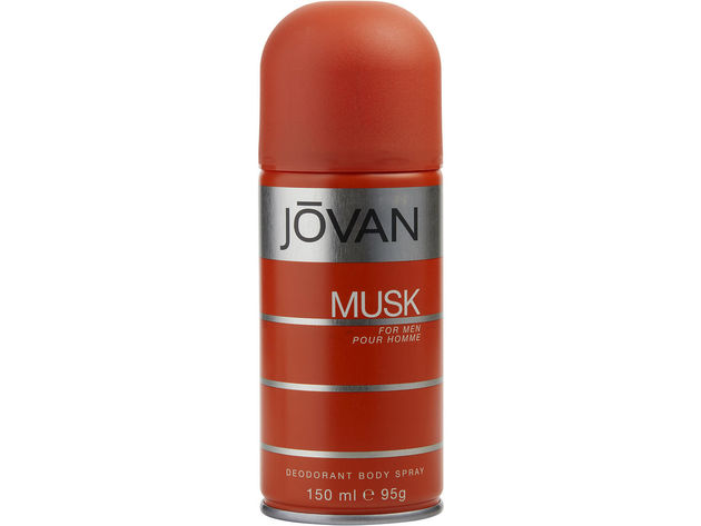 JOVAN MUSK by Jovan DEODORANT BODY SPRAY 5 OZ (Package of 5)