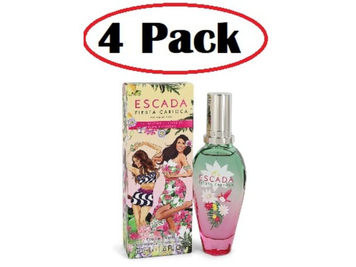 4 Pack of Escada Fiesta Carioca by Escada Eau De Toilette
