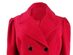 Maison Jules Women's Double-Breasted Peacoat Red Size Large
