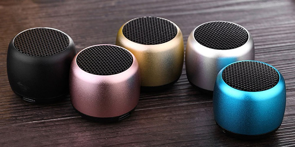 Little Wonder Solo Stereo Multi Connect Bluetooth Speaker (Rose Gold)