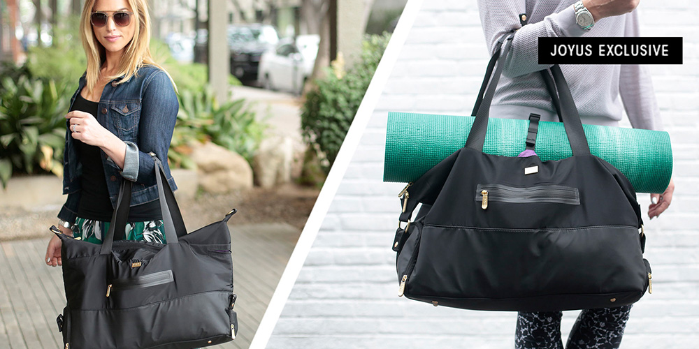 Make the trip to the gym more bearable with these trendy fitness bags