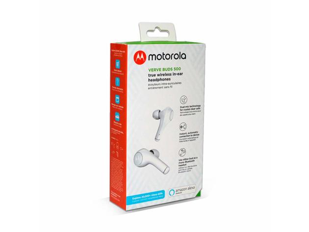 Motorola  Verve Buds 500 True Wireless Bluetooth In-Ear Headphones - White
