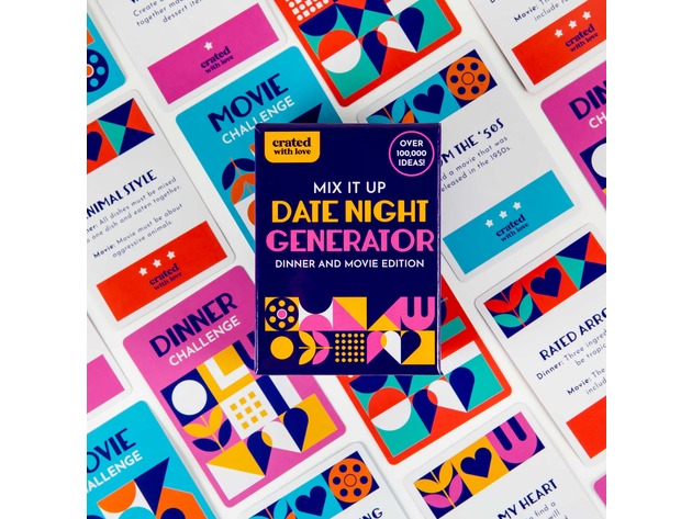 Mix It Up Date Night Generator: Movie and a Dinner Edition