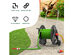 Costway Garden Hose Reel Cart Holds 328ft of 1/2'' Hose or 115ft of 5/8'' or 148ft of 3/4'', Made in Italy - Black