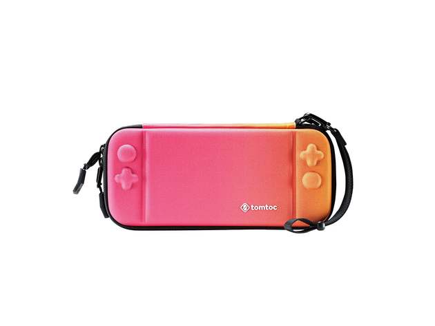 tomtoc Slim Carrying Case with 10 Game Cartridges for Nintendo Switch Summer on the Beach