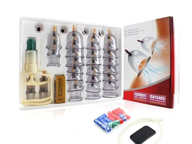 Premium 32-Piece Massage Cupping Therapy Set 