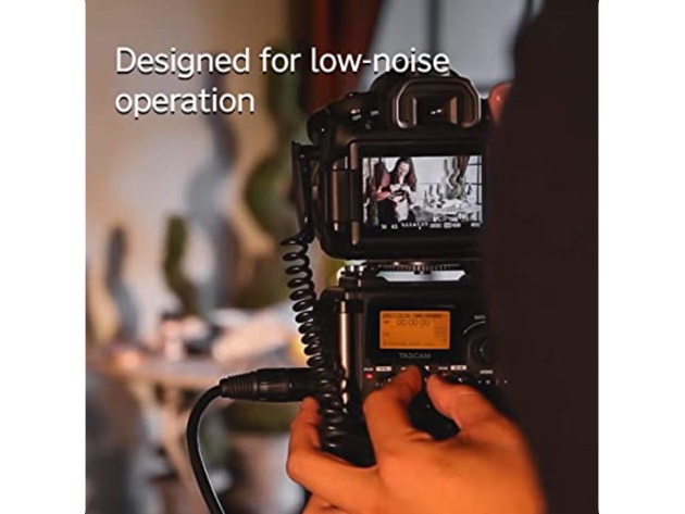 Tascam DR-60DMKII 4-Channel Portable Audio Recorder for DSLR Camera Rig - Black (Like New, Open Retail Box)