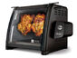 Ronco Modern Large Capacity (15lbs) Rotisserie Countertop Oven Black